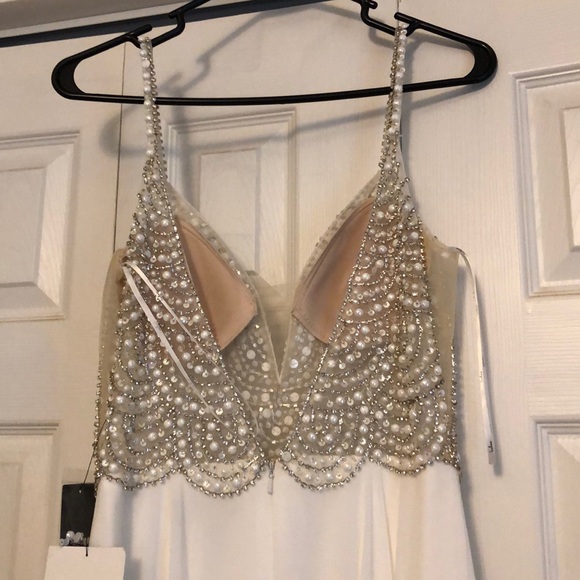 White Formal Dress - Picture 5 of 6